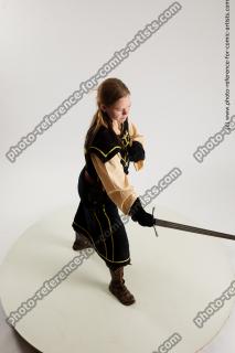 Vinga Medieval Pose With Sword